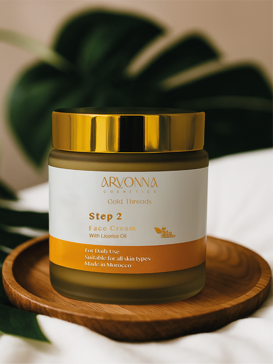 Face Cream with licorice oil