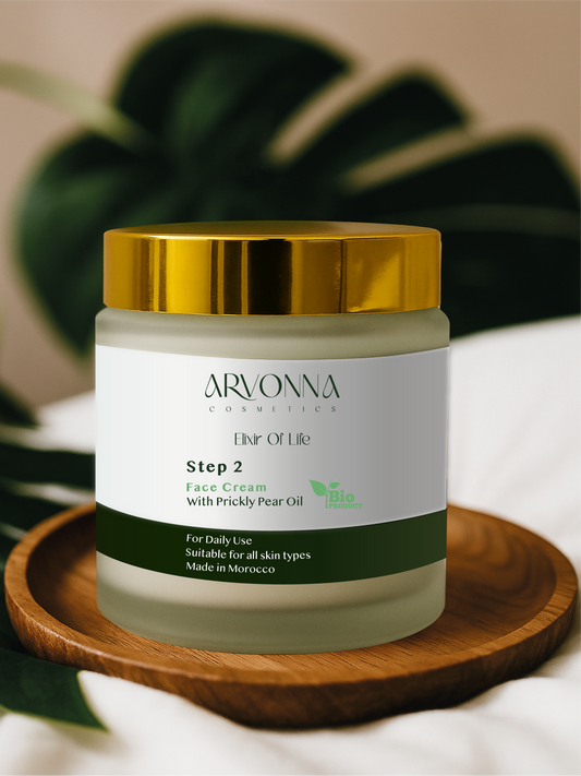 Face Cream with prickly pear oil